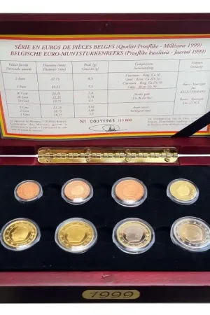 Oferta limitowana Proofset België 1999