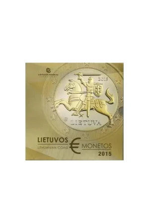 Wyprzedaż Proof set Litouwen 2015 (verpakking licht beschadigd)