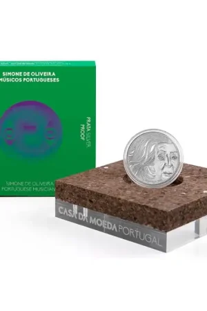 Wyprzedaż Portugal 2025 5 euro 'Simone de Oliveira-Eternal Diva' Zilver proof