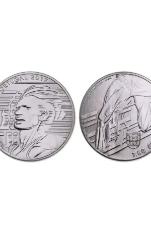Oferta limitowana Portugal 2017 7½ euro Carlos Lopes Unc