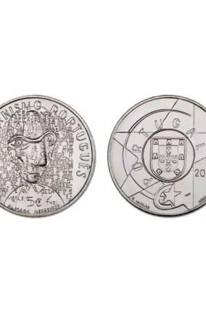 Popularny Portugal 2016 5 euro Kunst Modernisme Unc