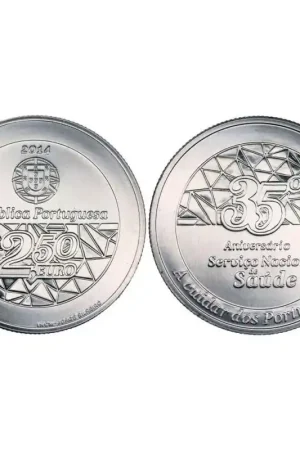 Tylko dziś Portugal 2014 2½ euro 35 jaar gezondheidszorg