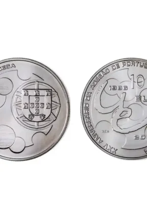 Portugal 2011 10 euro 25 jaar bij de EU Ekspresowa dostawa