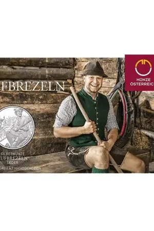 Premium Oostenrijk 2025 10 Euro 'Leer' Zilver in blister