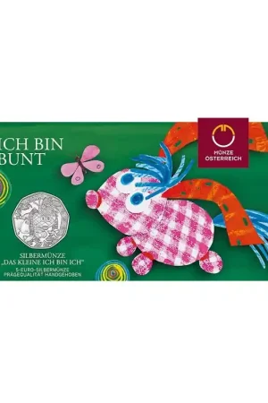 Najlepsza cena Oostenrijk 2022 5 Euro'Little I Am' Zilver in blister