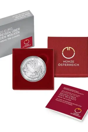 Tani Oostenrijk 2020 20 euro 'Above the clouds' Zilver proof