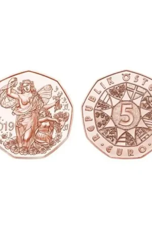 Oostenrijk 2019 5 euro Levensvreugde Unc Szybka dostawa