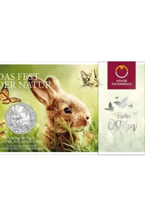 Tylko dziś Oostenrijk 2019 5 euro 'Lente' Zilver Bu in blister