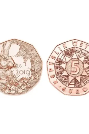 Oostenrijk 2019 5 euro'Lente' Unc Tani