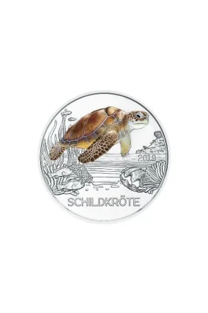 Premium Oostenrijk 2019 3 euro Schildpad Unc
