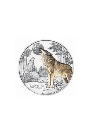 Darmowa dostawa Oostenrijk 2017 3 euro Wolf Unc