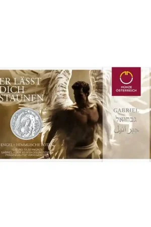 Oostenrijk 201710 Euro Engel Gabriël Zilver in blister Nowość