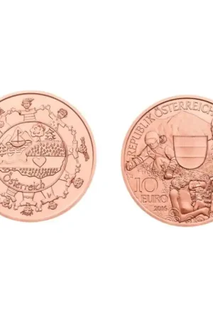 Szybka dostawa Oostenrijk 2016 10 Euro 'Was Österreich Prágt-Uit kinderhand'