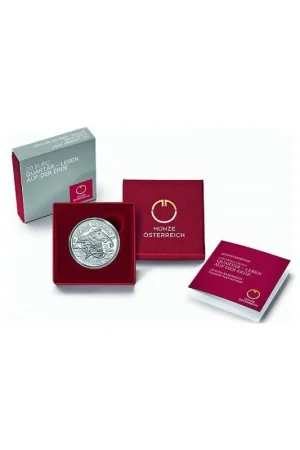 Oostenrijk 2015 20 Euro Leben auf der Erde Kwartair Tani
