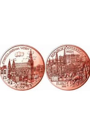 Tylko dziś Oostenrijk 2015 10 Euro Wenen