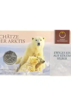 Oostenrijk 2014 5 Euro Avontuur Arctic Zilver in Blister Premium