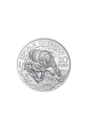 Oostenrijk 2014 20 Euro Tertiar Leben auf der erde Kup teraz
