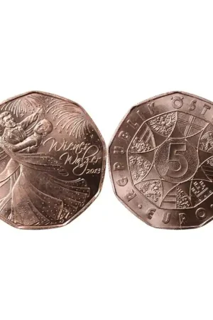 Oostenrijk 2013 5 Euro Wiener Waltzer Unc Rabat