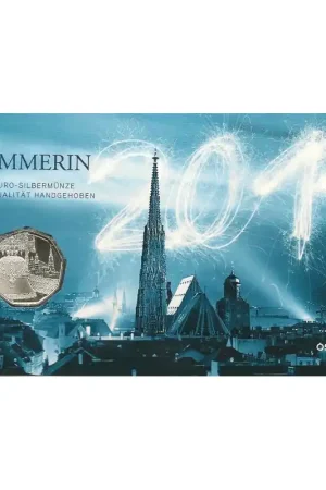 Oostenrijk 2010, 5 Euro Pummerin in Blister Wysoka jakość