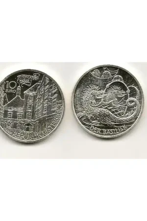 Oostenrijk 2009, 10 Euro Der Basilisk Oferta limitowana