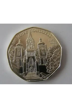 Premium Oostenrijk 2007, 5 Euro 850 jahre Mariazell