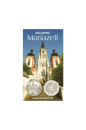 Oostenrijk 2007, 5 Euro850 jahre Mariazell in Blister Bezpieczna płatność