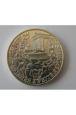 Zwrot pieniędzy Oostenrijk 2005, 10 Euro 60 Jahre zweite Republik