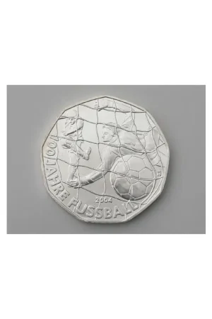Oferta limitowana Oostenrijk 2004, 5 Euro 100 Jahre Fussball