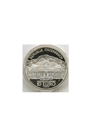 Darmowa dostawa Oostenrijk 2004, 10 Euro Schloss Hellbrunn Proof