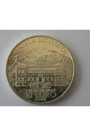 Nowość Oostenrijk 2004, 10 Euro Schloss Hellbrunn