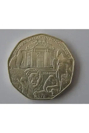 Szybka dostawa Oostenrijk 2002, 5 Euro 200 jahre Tiergarten Schönbrunn