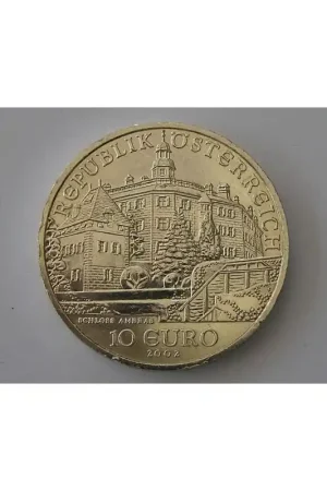 Najlepsza cena Oostenrijk 2002, 10 Euro Schloss Ambras