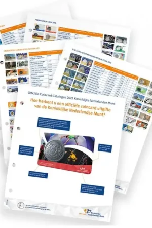 Officiële Coincard Catalogus 2021 Koninklijke Nederlandse Munt Ostatnia szansa