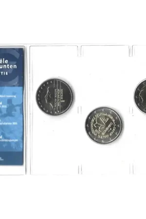 Officiële 2 Euromunten collectie KNM UNC Nederland - Slowakije - Nederland 2011 Kup teraz