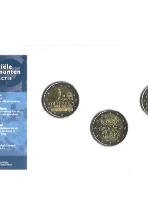 Officiële 2 Euromunten collectie KNM UNC Luxemburg - Portugal - Malta 2018 Ostatnia szansa