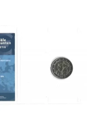 Autentyczny Officiële 2 Euromunten collectie KNM UNC België 2006