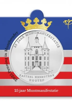 Nederland 2025 Penning '25 Jr. Muntmanifestatie' in munthouder Rabat