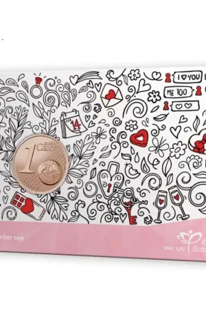 Popularny Nederland 2025 1 cent 'Voor mijn nummer 1' in coincard