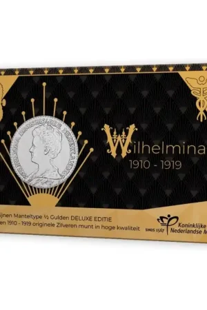 Nederland 2025 'Wilhelmina ½ Gulden 1912' in coincard Wyprzedaż