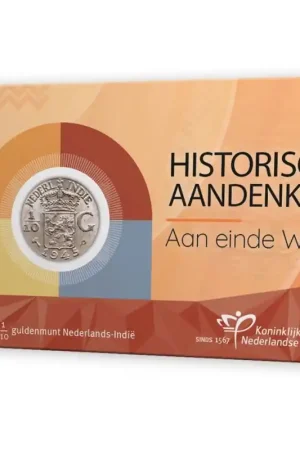 Oferta Nederland 2025 '1/10 gulden Nederlands-Indië ' in coincard1941 Palmboom S