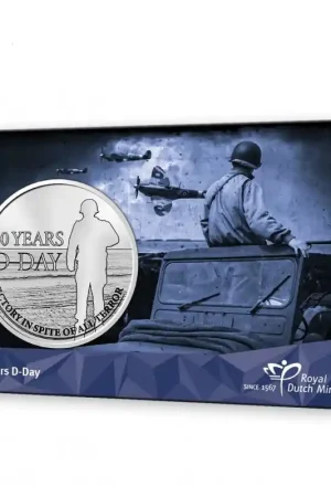 Kup teraz Nederland 2024 Penning '80 jaar D-Day' in coincard