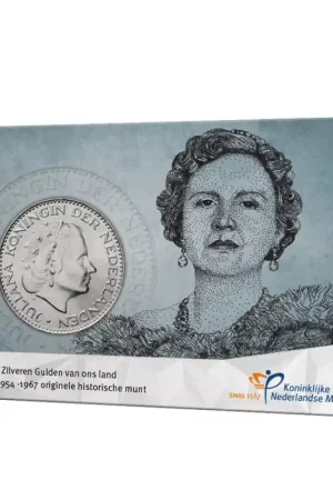 Premium Nederland 2024 'Zilveren Juliana Gulden 1957 in coincard