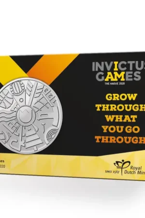 Ostatnia szansa Nederland 2022 Penning 'Invictus Games' in coincard