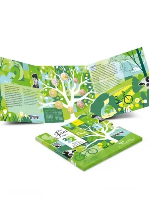 Oryginalny Nederland 2022 Nationale BU set 'Aarde'