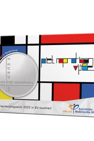 Szybka dostawa Nederland 2022 Het Mondriaan Vijfje Bu in coincard