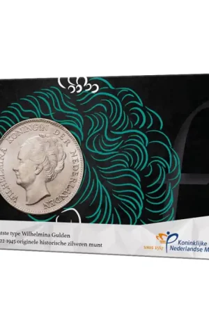 Szybka dostawa Nederland 2022 'Wilhelmina Gulden' in coincard 1929