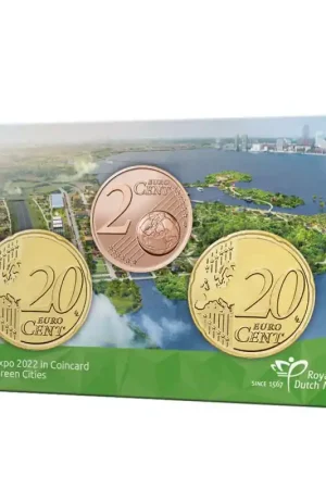 Nederland 2022 'Floriade Expo 2022' in coincard Ekspresowa dostawa