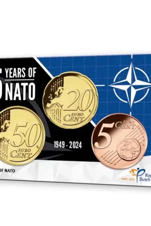 Nederland 2024 '75 jaar Navo' in coincard Bezpieczna płatność