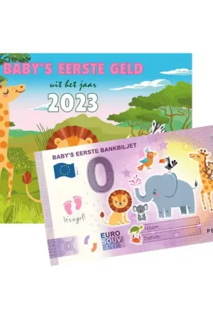Premium Nederland 2023 Baby's eerste geld 'Jongen'