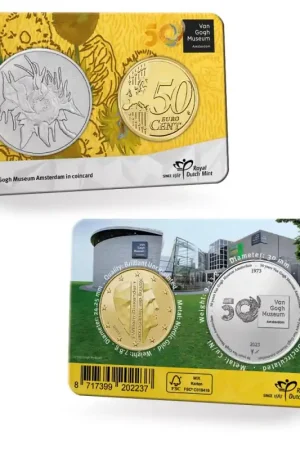 Rabat Nederland 2023 '50 jaar van Gogh Museum' in coincard